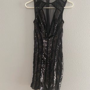 Bebe Sequin Dress